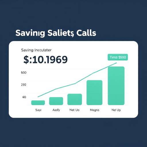 Calculadora de ahorro mostrando el crecimiento de una inversi&oacute;n a lo largo del tiempo