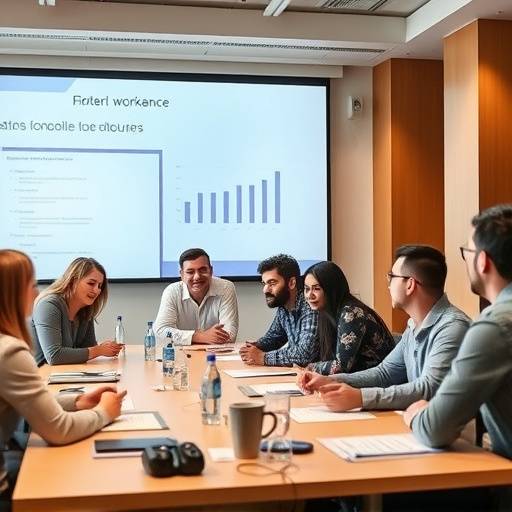 Un grupo de personas participando en un taller de finanzas personales en Barcelona.